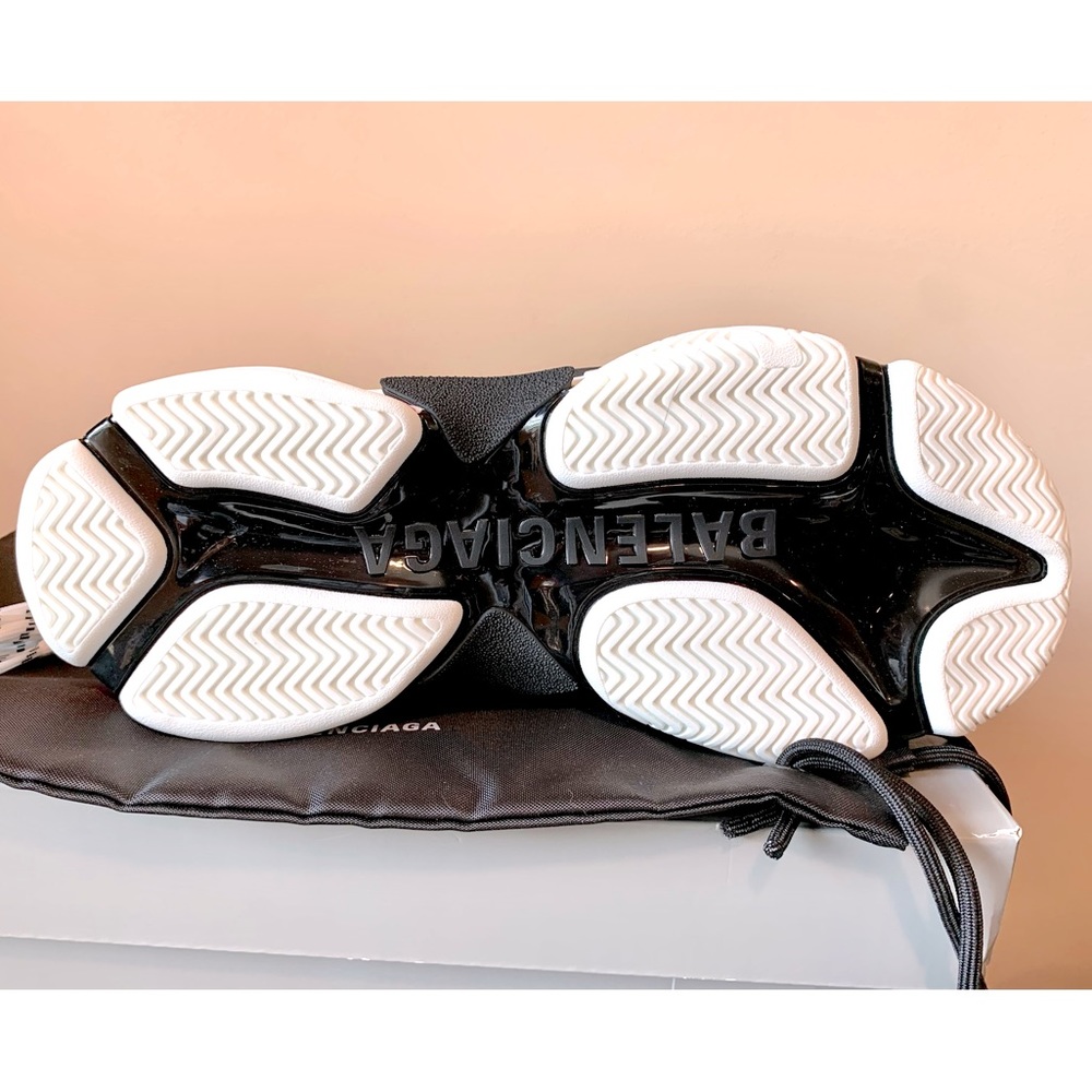 Balenciaga Triple S Allover Logo Sneakers - Picture 3 of 6